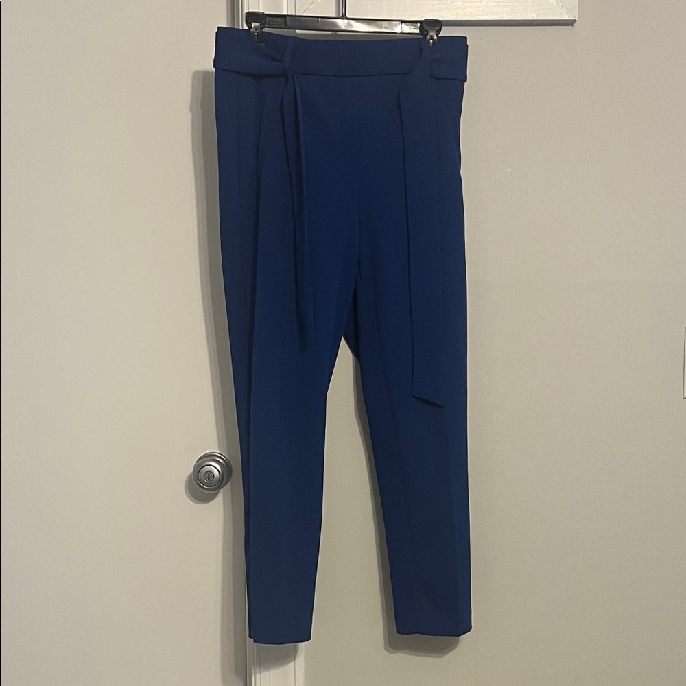 Jules & Leopold Royal Blue Cropped Pants